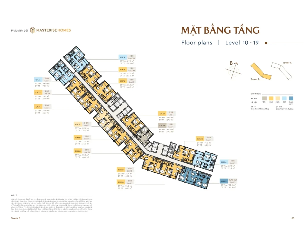 vị trí căn hộ masteri rivera đà nẵng